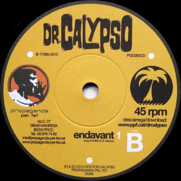 Dr. Calypso : Endavant (7", EP)