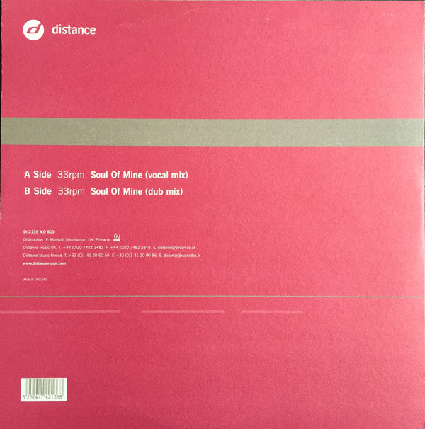 Jay-J Presents Spirits (3) Feat. Jo Jo Hailey* : Soul Of Mine (12")