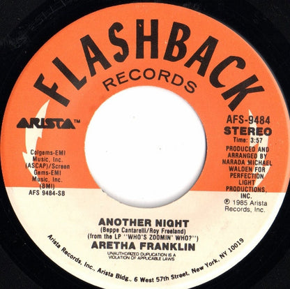Aretha Franklin : Who's Zoomin' Who (7", Single, RE)