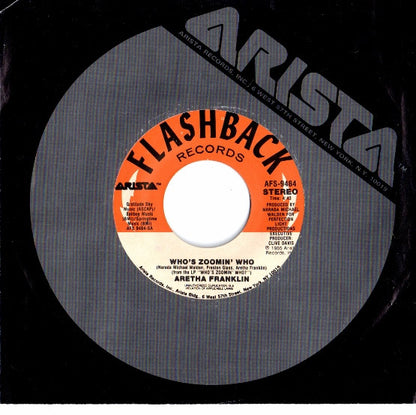 Aretha Franklin : Who's Zoomin' Who (7", Single, RE)