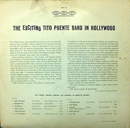 Tito Puente Band - The Exciting Tito Puente Band In Hollywood (LP)