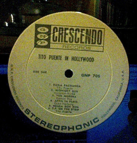 Tito Puente Band - The Exciting Tito Puente Band In Hollywood (LP)