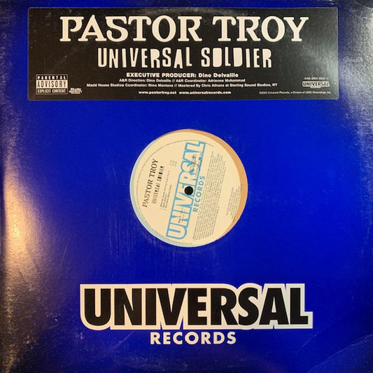 Pastor Troy : Universal Soldier (2xLP, Album, Promo)