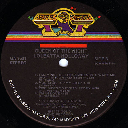 Loleatta Holloway - Queen Of The Night (LP, Album)