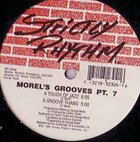 George Morel - Morel's Grooves Pt. 7 (12")
