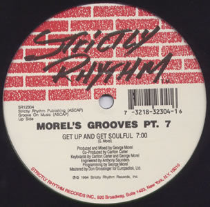 George Morel - Morel's Grooves Pt. 7 (12")