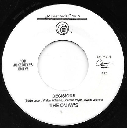 The O'Jays : Somebody Else Will (7", Jukebox)