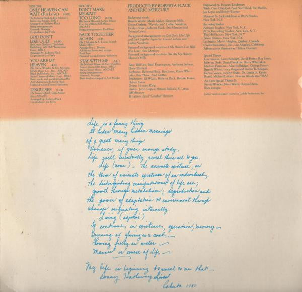 Roberta Flack Featuring Donny Hathaway - Roberta Flack Featuring Donny Hathaway (LP, Album)