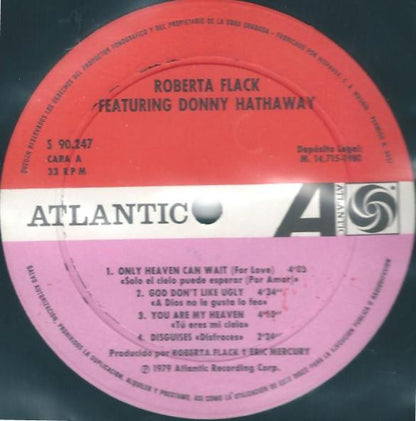 Roberta Flack Featuring Donny Hathaway - Roberta Flack Featuring Donny Hathaway (LP, Album)
