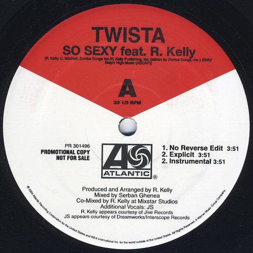 Twista - So Sexy / Like A 24 (12", Promo)