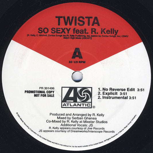 Twista - So Sexy / Like A 24 (12", Promo)