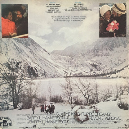 Gladys Knight & The Pips* - Pipe Dreams: The Original Motion Picture Soundtrack (LP, Album, Gol)