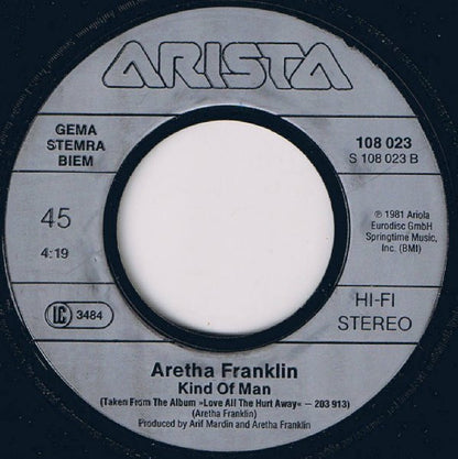 Aretha Franklin : Another Night (7", Single)