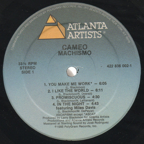 Cameo - Machismo (LP, Album, 53 )