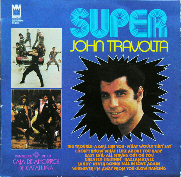 John Travolta : Super John Travolta (LP, Comp, S/Edition)