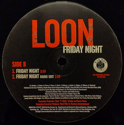 Loon - You Don't Know (12", Promo)