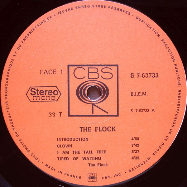 The Flock - The Flock (LP, Album)