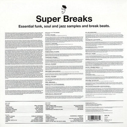 Various : Super Breaks. Essential Funk, Soul And Jazz Samples And Break Beats (2xLP, Comp)