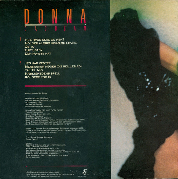 Donna Cadogan : Donna (LP, Album)