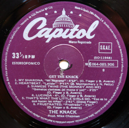 The Knack (3) : Get The Knack (LP, Album)