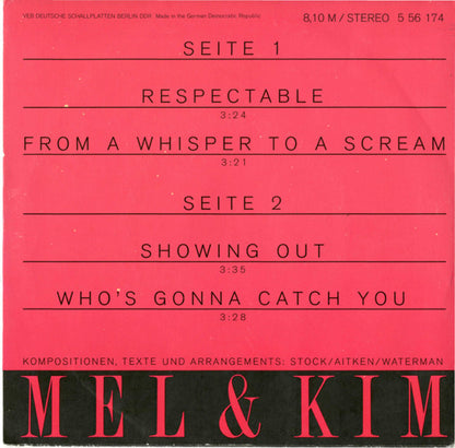 Mel & Kim : Mel & Kim (7", EP)