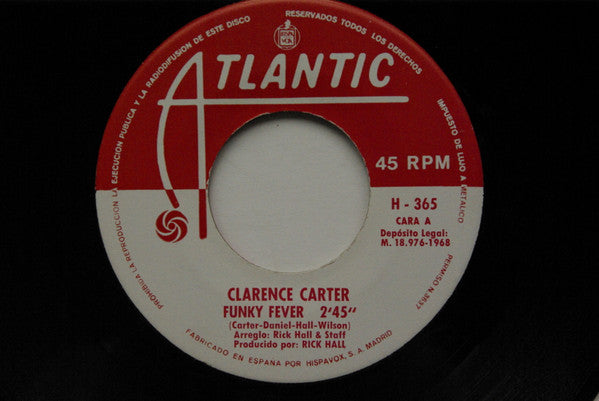 Clarence Carter - Funky Fever / Huye (7", Single)