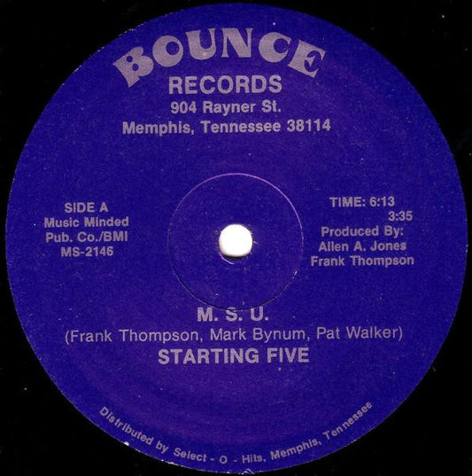 Starting Five : M.S.U. (12")