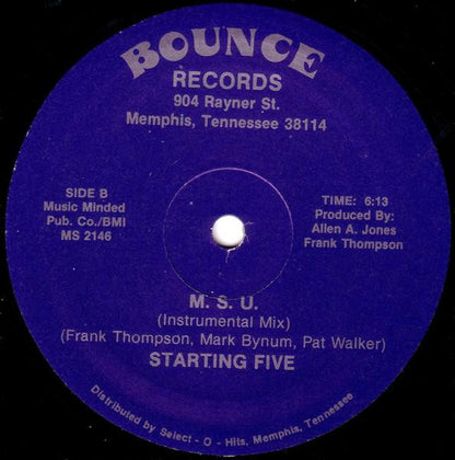 Starting Five : M.S.U. (12")