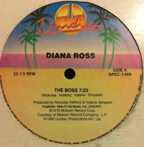 Diana Ross / Ashford & Simpson : The Boss / Solid (12", Single, Bea)