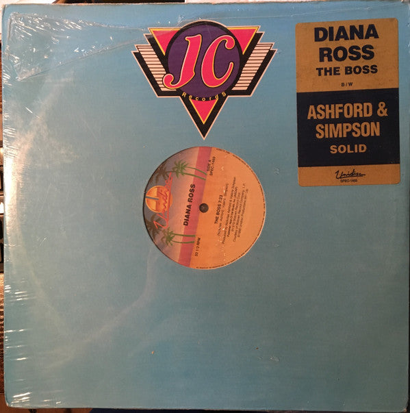 Diana Ross / Ashford & Simpson : The Boss / Solid (12", Single, Bea)