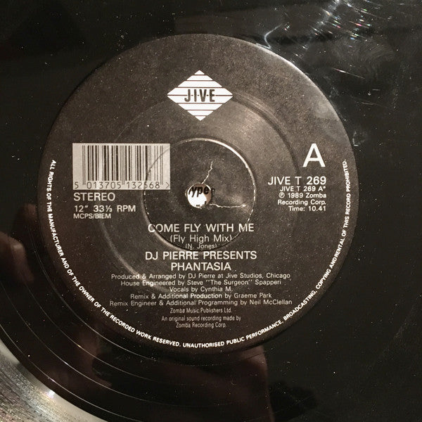 DJ Pierre Presents Phantasia* : Come Fly With Me (Graeme Park Remix) (12")