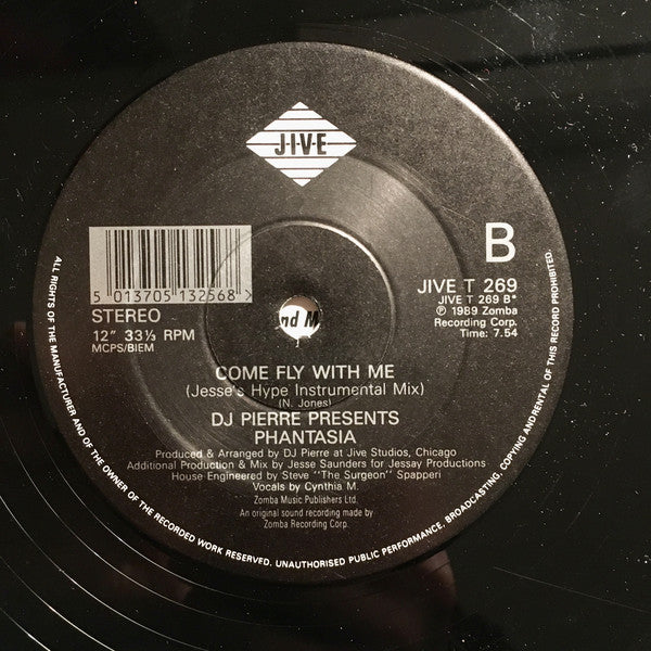 DJ Pierre Presents Phantasia* : Come Fly With Me (Graeme Park Remix) (12")