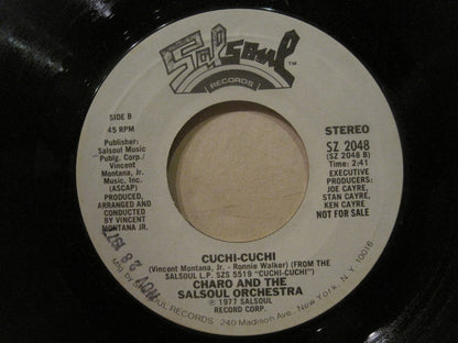 Charo And The Salsoul Orchestra : Dance A Little Bit Closer (7", Single, Promo)