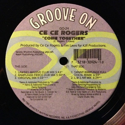 Ce Ce Rogers : Come Together (12")