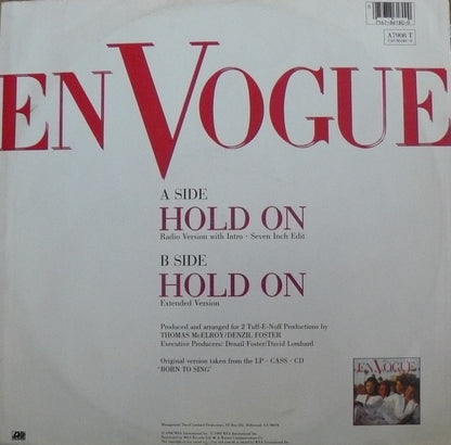 En Vogue - Hold On (12", Mus)