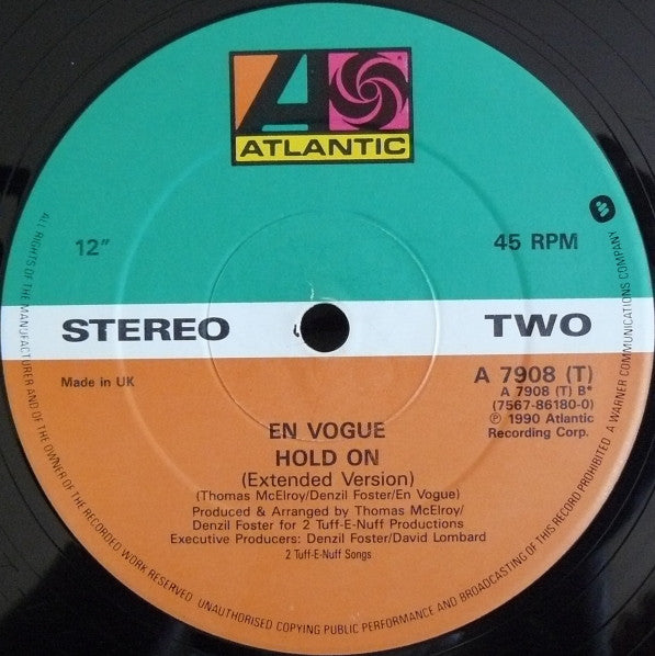 En Vogue - Hold On (12", Mus)