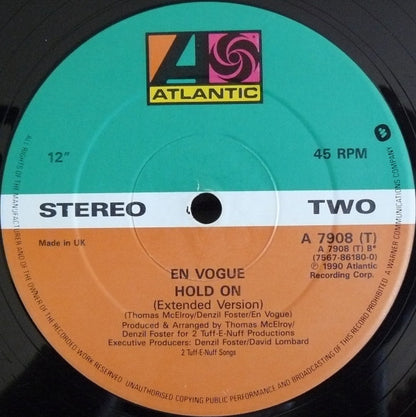 En Vogue - Hold On (12", Mus)