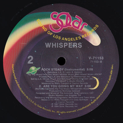 Whispers* - Rock Steady (12", Single)