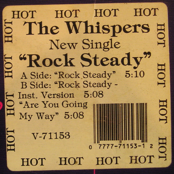 Whispers* - Rock Steady (12", Single)
