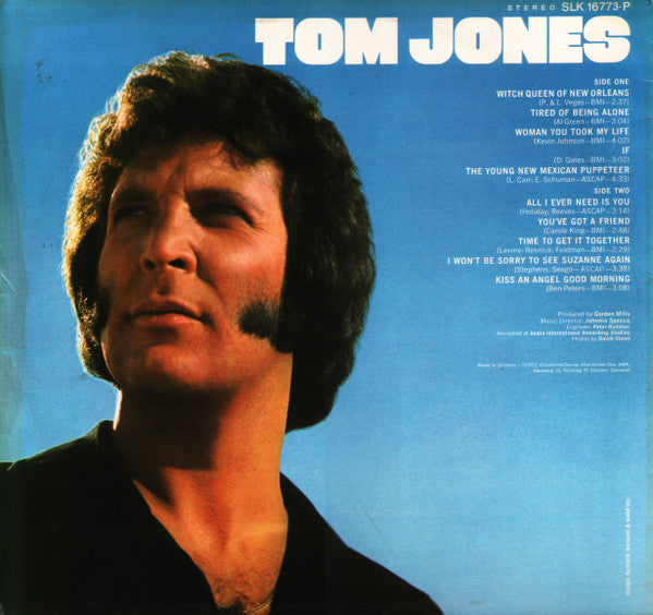 Tom Jones - The Young New Mexican Puppeteer (LP, Album)