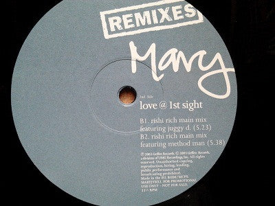 Mary* - Love @ 1st Sight (Remixes) (12", Promo)