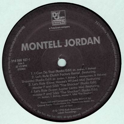 Montell Jordan - I Can Do That (12")
