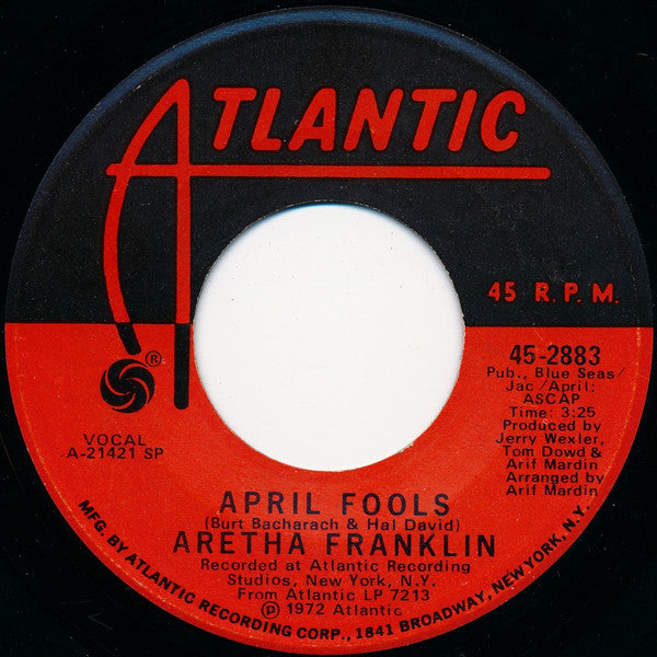 Aretha Franklin : All The King's Horses (7", Single, SP )
