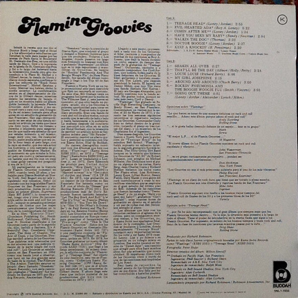 Flamin Groovies* : Still Shakin (LP, Comp, RE)