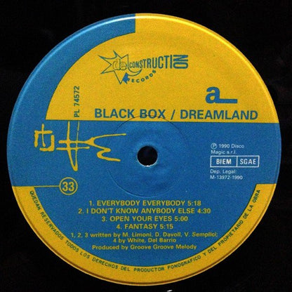 Black Box : Dreamland (LP, Album)
