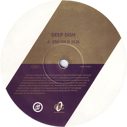 Deep Dish : Stay Gold (12")