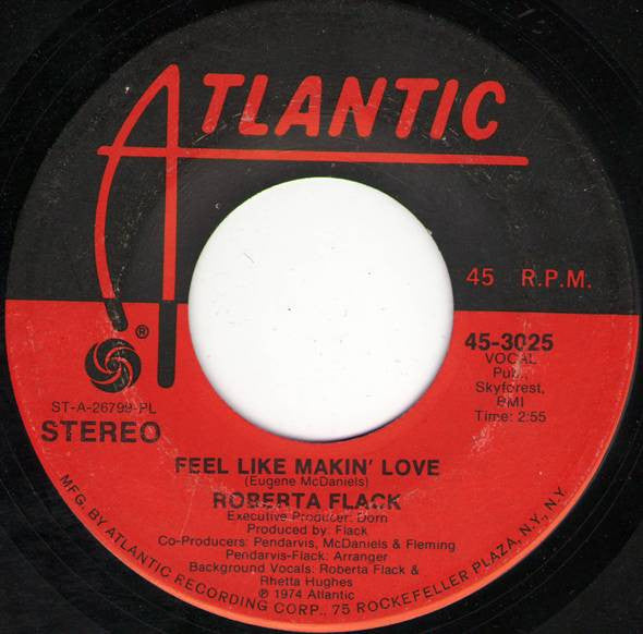 Roberta Flack : Feel Like Makin' Love / When You Smile (7", Single, PL )