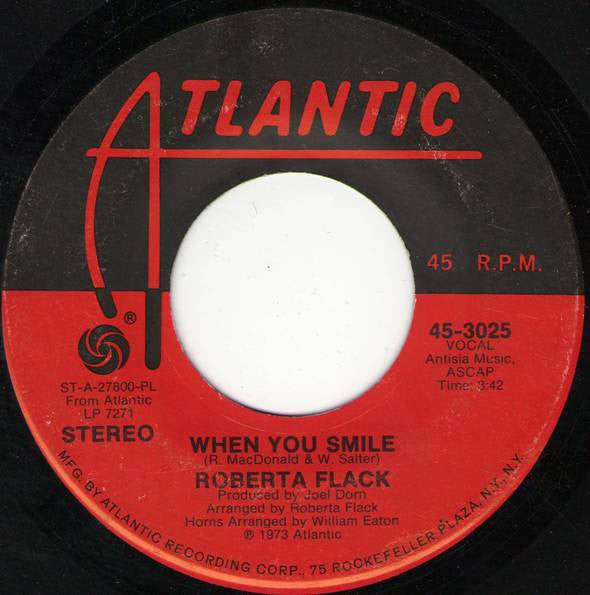Roberta Flack : Feel Like Makin' Love / When You Smile (7", Single, PL )