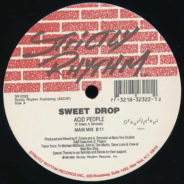 Sweet Drop : Acid People (12")