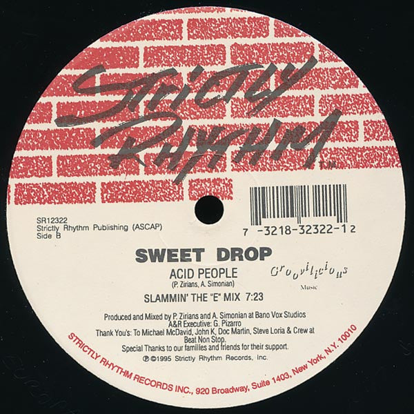 Sweet Drop : Acid People (12")